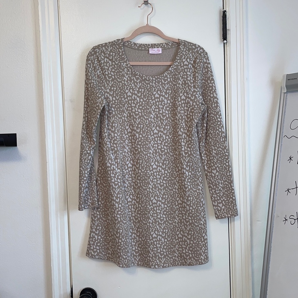 Pink Lily T-shirt Dress